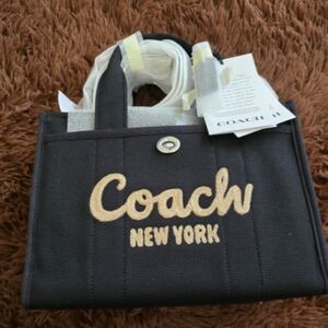 Coach Cargo tote 26 black BRAND NEW.